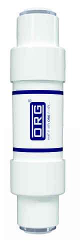 ORG inline flow restrictor with Teflon tube inside