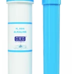 ORG 11-inch H2 AAA alkaline filter with blue cap and refill