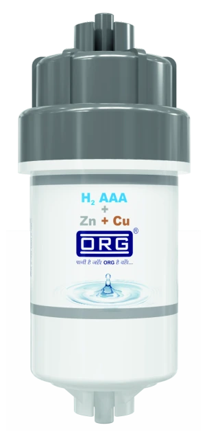 ORG H2 AAA + zinc + copper mini filter with grey cap