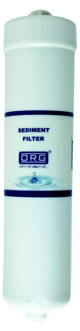 ORG inline welded sediment filter