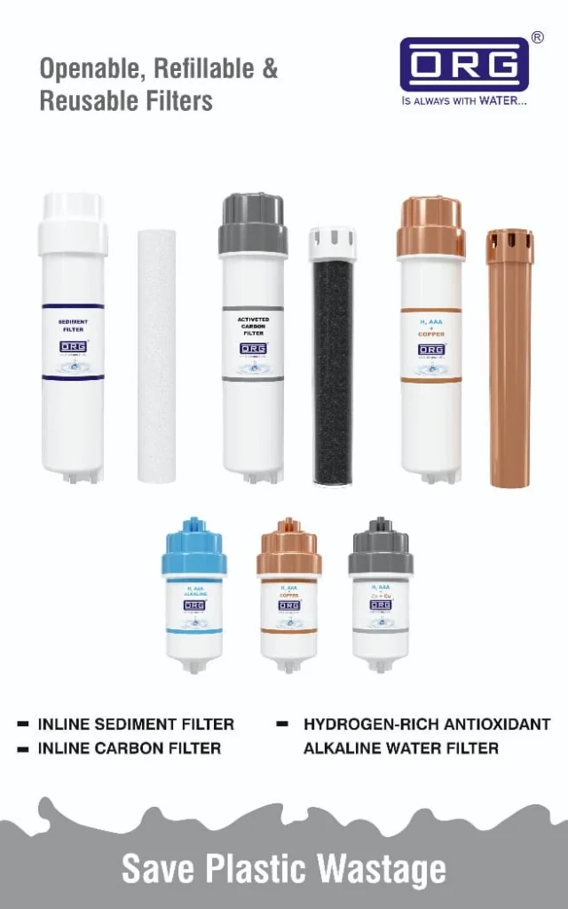 ORG openable, refillable and reusable filters poster