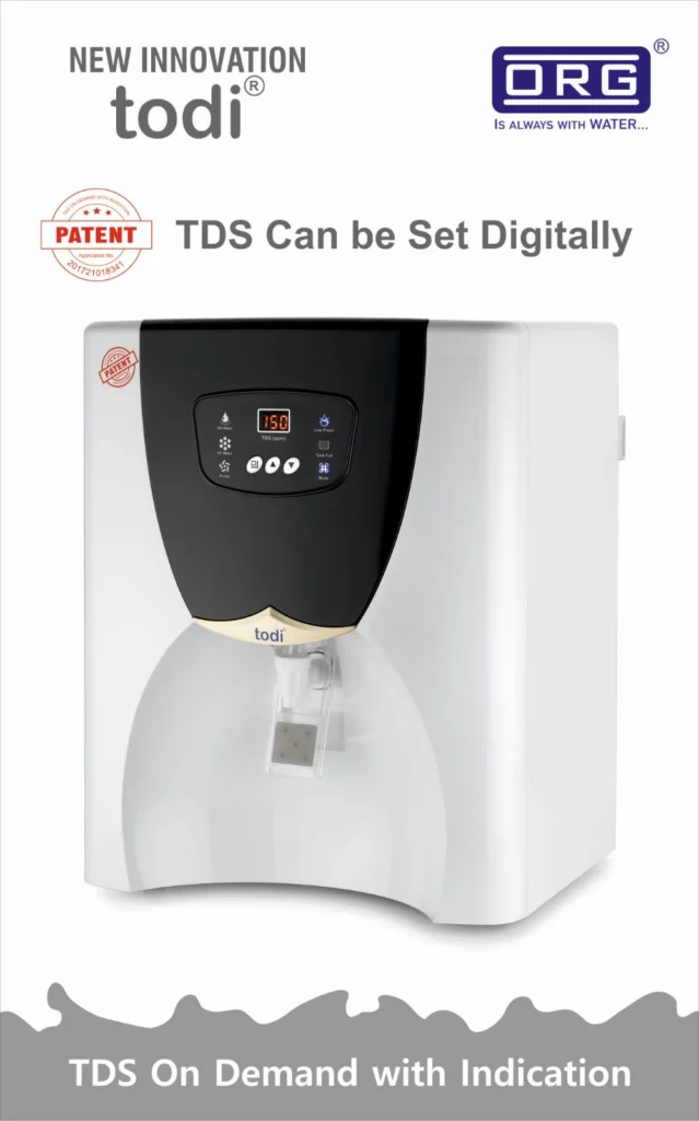 ORG todi poster: TDS can be set digitally