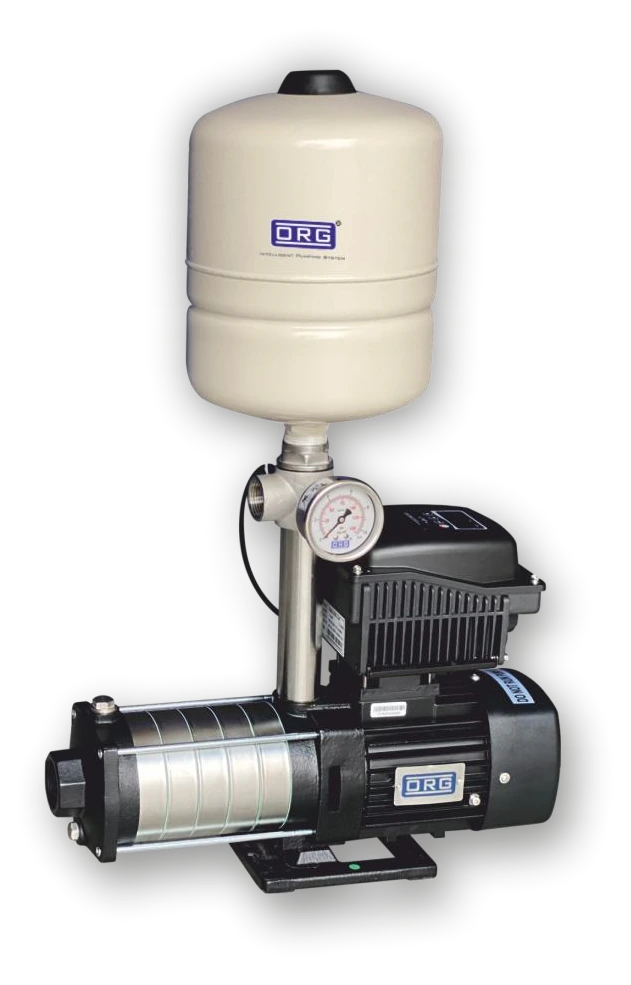 ORG intelligent pressure pump with digital controller and pressure tank