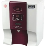 ORG todi Alkalinator purifier in burgundy with purified and alkaline dispensing